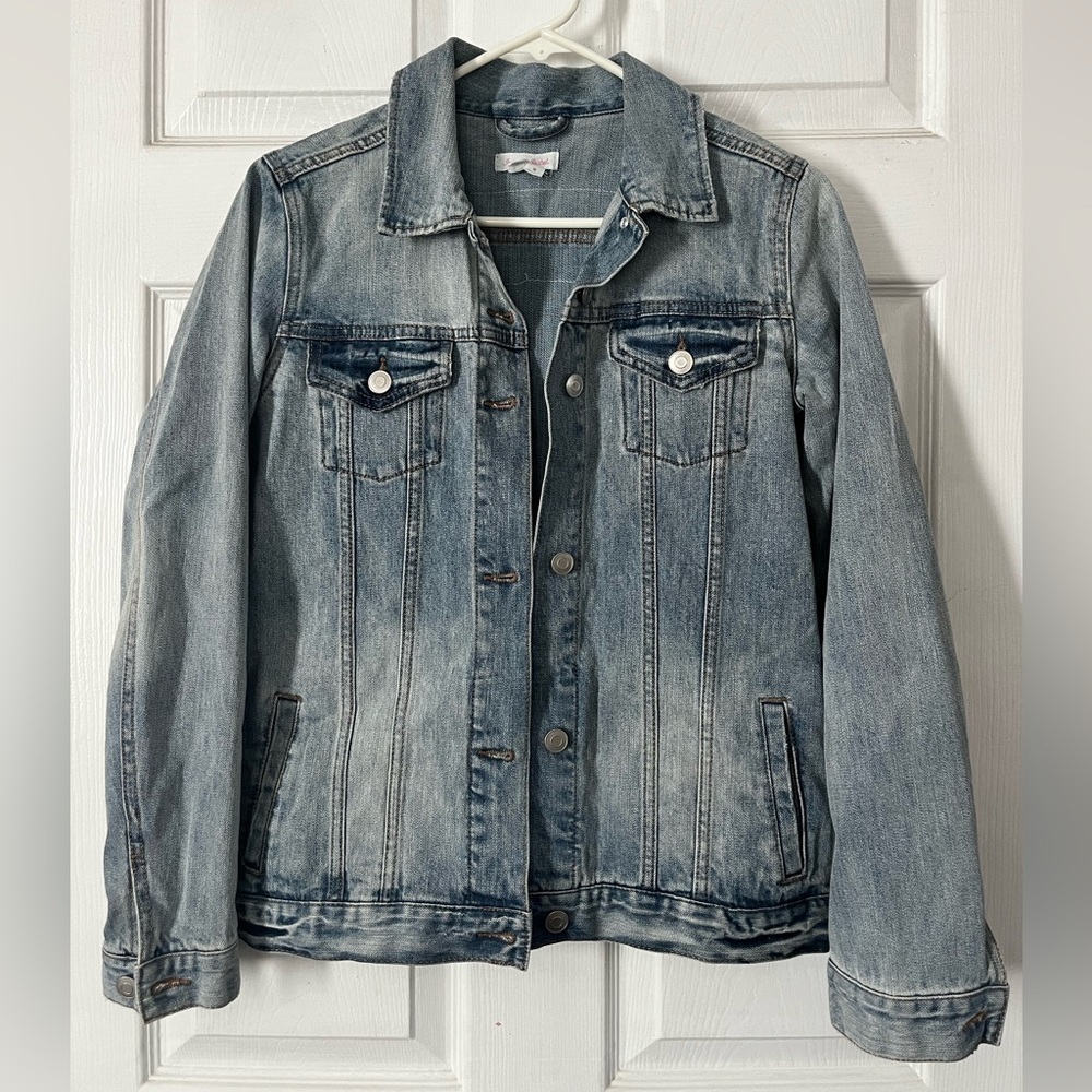 Ingrid & Isabel Light Blue Jean Jacket - Picture 6 of 6